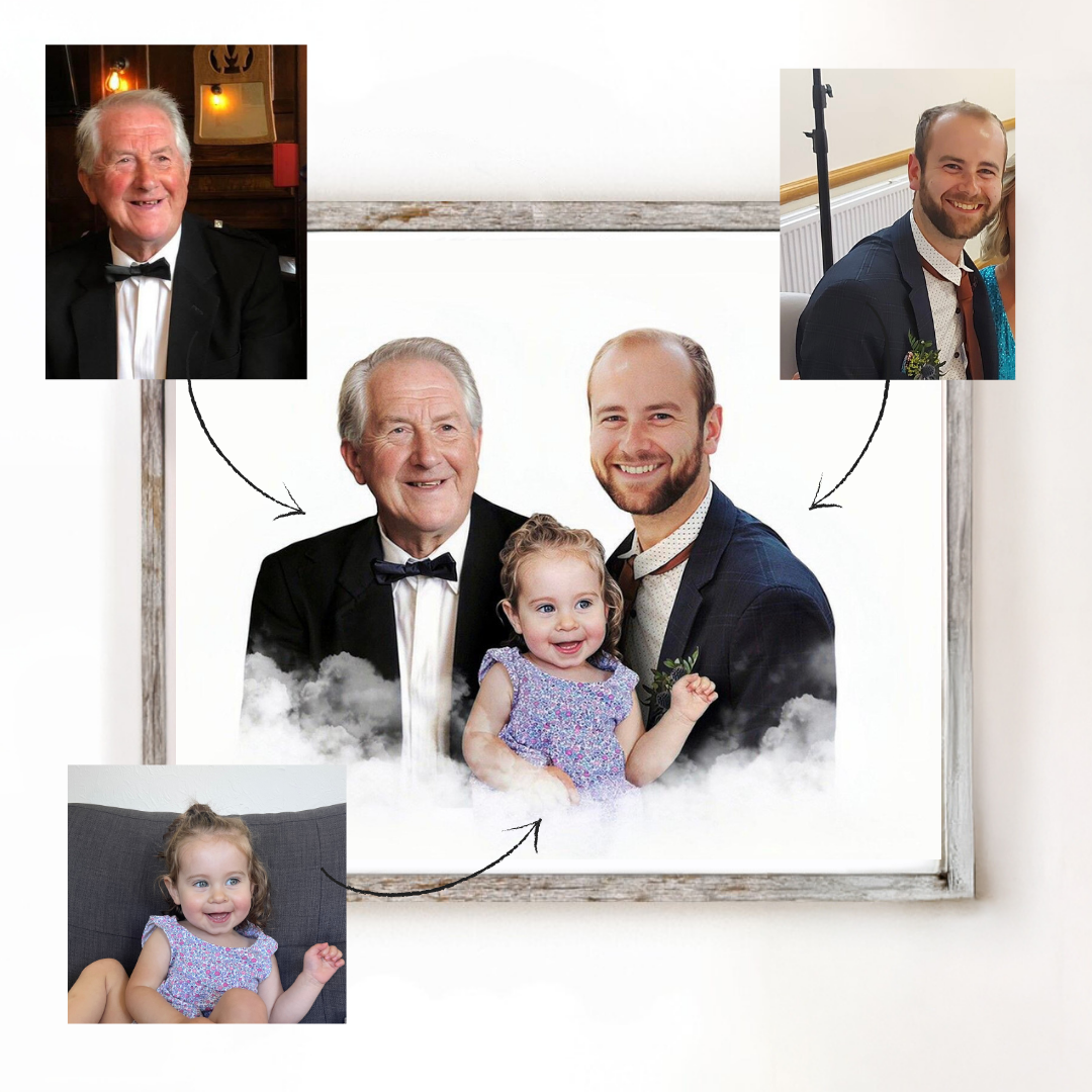 Customised Photo Merge - A4 Prints