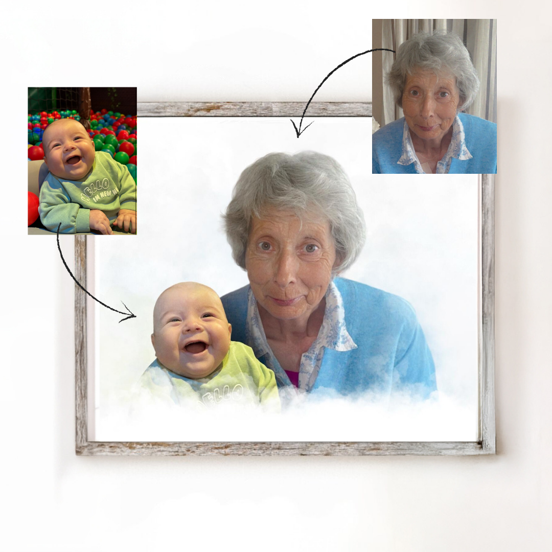 Customised Photo Merge - A4 Prints