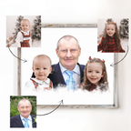 Customised Photo Merge - A4 Prints