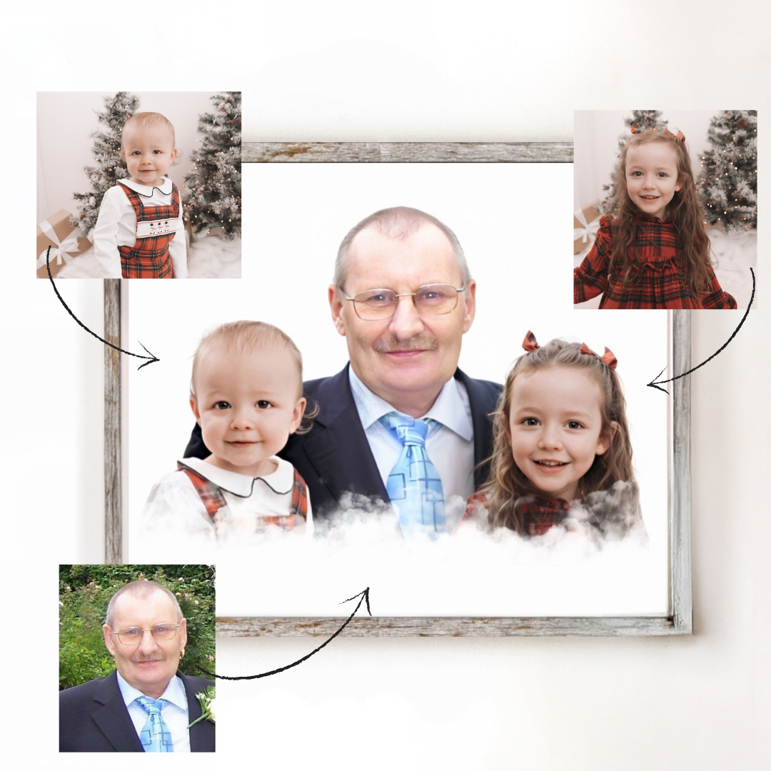 Customised Photo Merge - A4 Prints