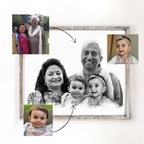 Customised Photo Merge - A4 Prints