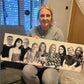 Combine Photos of Loved Ones – Custom A4 Blended Portrait Keepsake Gift