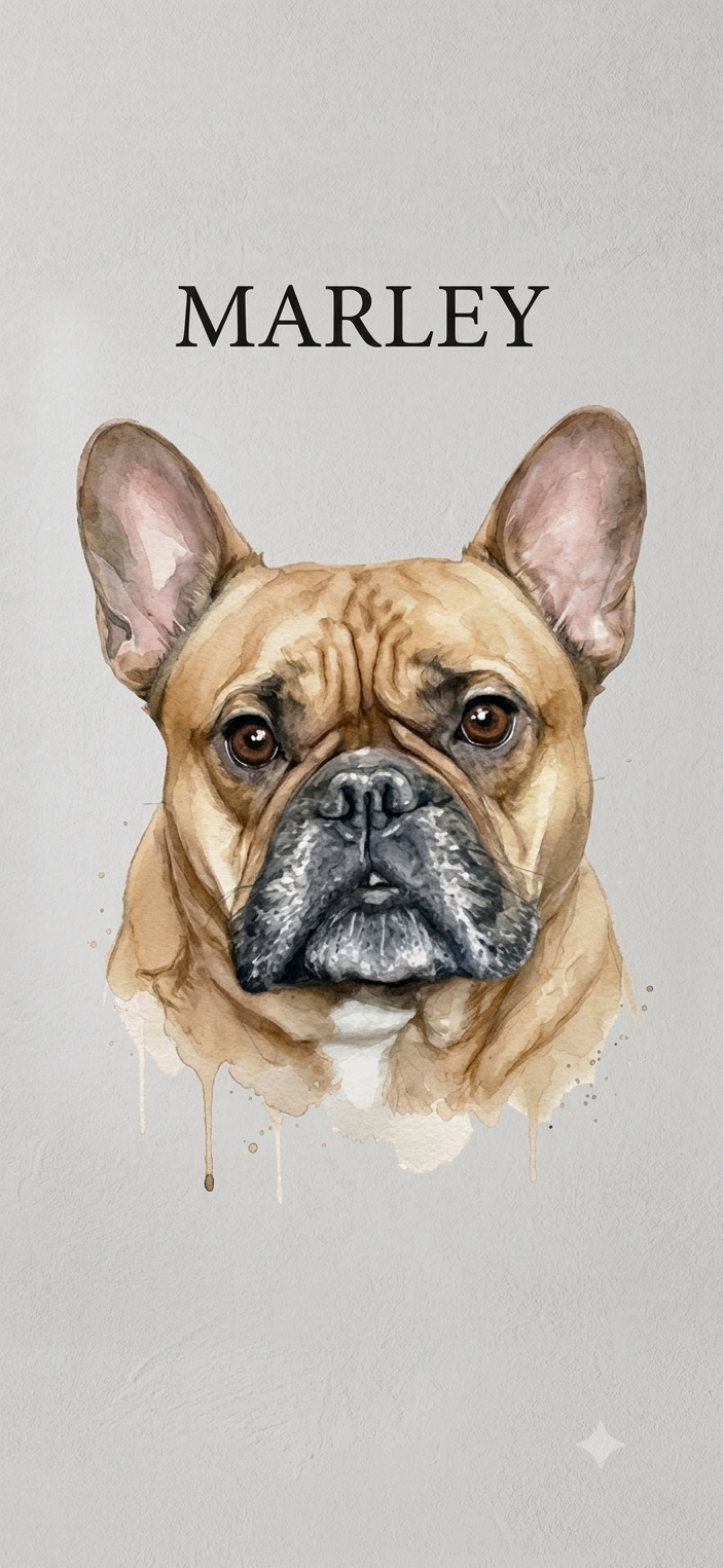The Custom Watercolour Pet