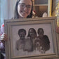 Combine Photos of Loved Ones – Custom A4 Blended Portrait Keepsake Gift